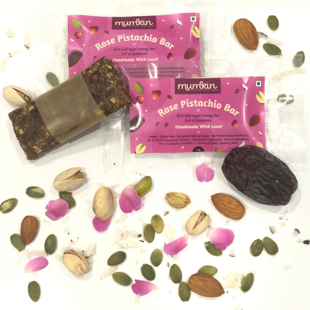 Rose Pistachio Bar