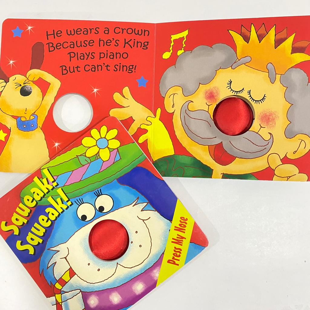 Squeak Squeak Press My Nose Book