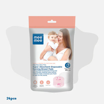 MEE MEE NURSING BREAST PADS (20 PADS WITH 4 FREE PADS) | 24 PCS