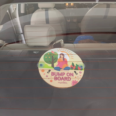 Bump On Board Car Sign