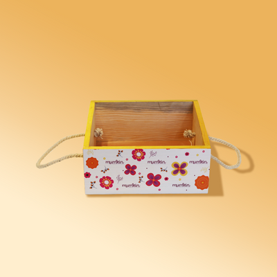Single Tier Wooden tray